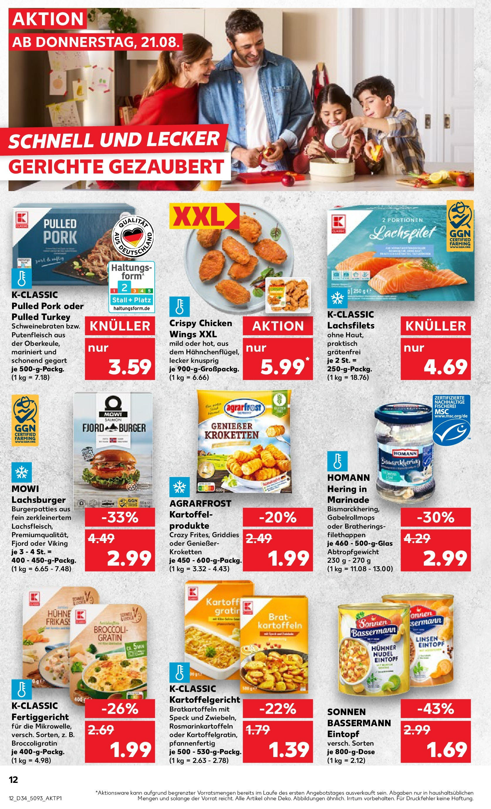 Prospekt Kaufland ab 20.08.2025 » Angebote Online zum Blättern | Seite: 12