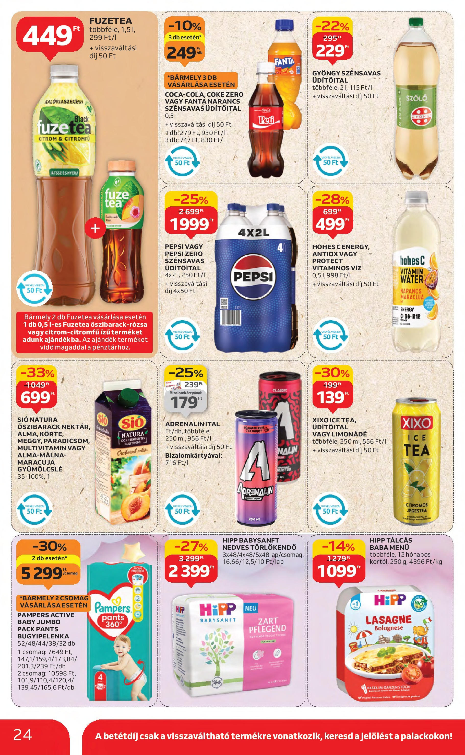 Akciós újság új Auchan - 2025.08.21. -tól/töl ⏳ | Oldal: 24 | Termékek: Gyümölcslé, Limonádé, Nedves törlőkendő, Citrom Auchan Akciós újság - 2025.08.21. -tól/töl > akció, lapozható szórólap 🛍️ | Oldal: 24 | Termékek: Gyümölcslé, Limonádé, Nedves törlőkendő, Citrom