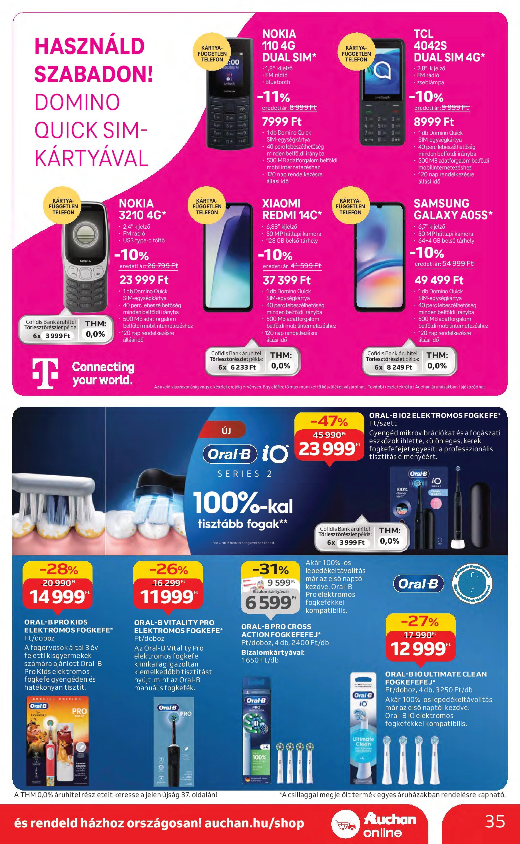 Akciós újság új Auchan - 2025.08.21. -tól/töl ⏳ | Oldal: 35 | Termékek: Telefon, Rádió, USB, Töltő Auchan Akciós újság - 2025.08.21. -tól/töl > akció, lapozható szórólap 🛍️ | Oldal: 35 | Termékek: Telefon, Rádió, USB, Töltő