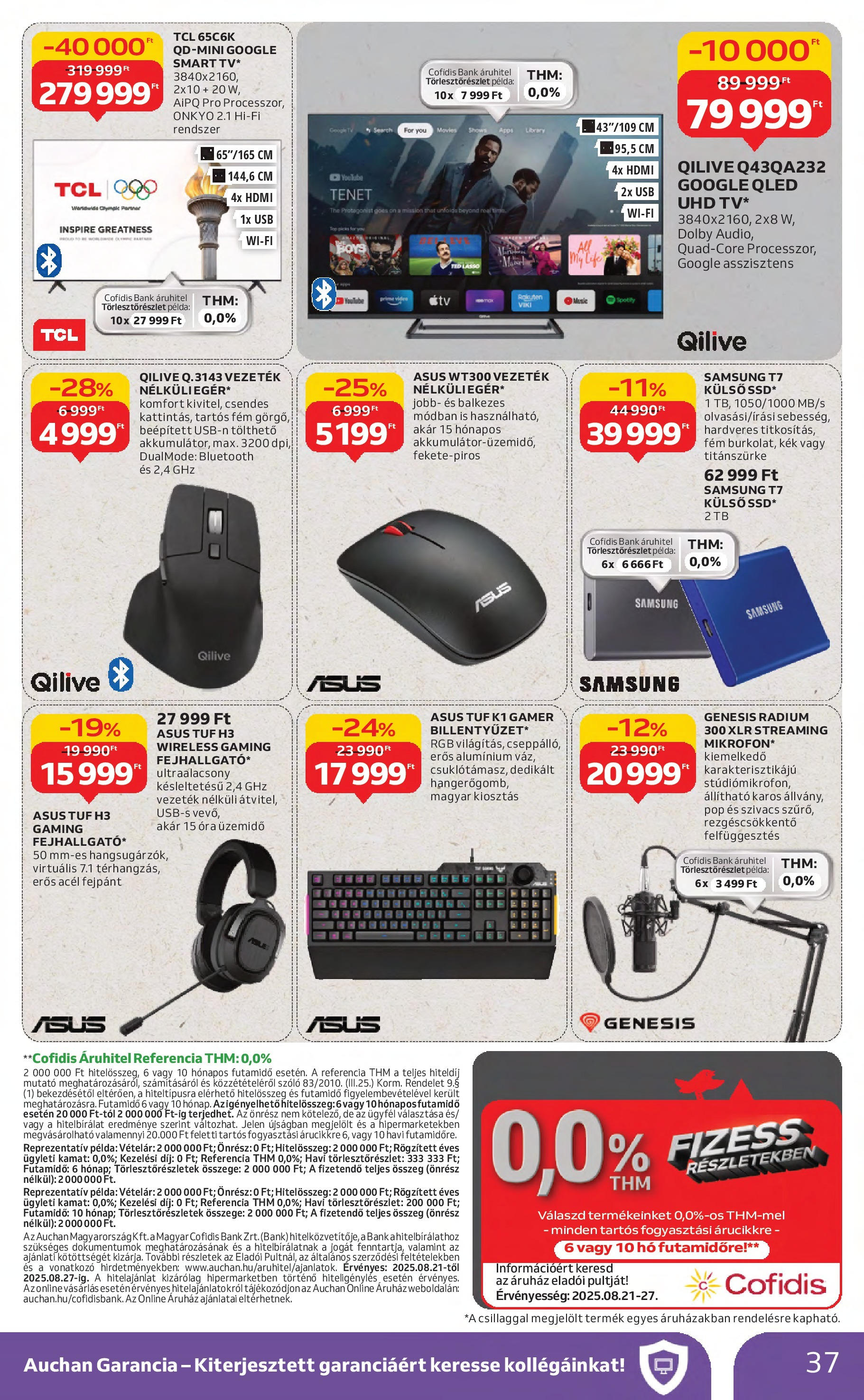 Akciós újság új Auchan - 2025.08.21. -tól/töl ⏳ | Oldal: 37 | Termékek: Szőlő, Videó, USB, Samsung Auchan Akciós újság - 2025.08.21. -tól/töl > akció, lapozható szórólap 🛍️ | Oldal: 37 | Termékek: Szőlő, Videó, USB, Samsung