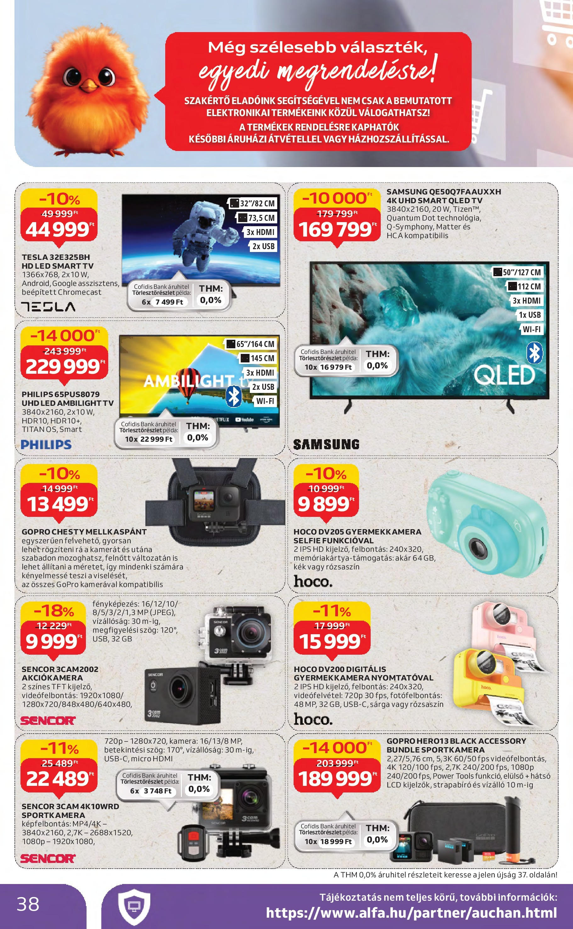 Akciós újság új Auchan - 2025.08.21. -tól/töl ⏳ | Oldal: 38 | Termékek: USB, Akciókamera, Smart tv, Samsung Auchan Akciós újság - 2025.08.21. -tól/töl > akció, lapozható szórólap 🛍️ | Oldal: 38 | Termékek: USB, Akciókamera, Smart tv, Samsung