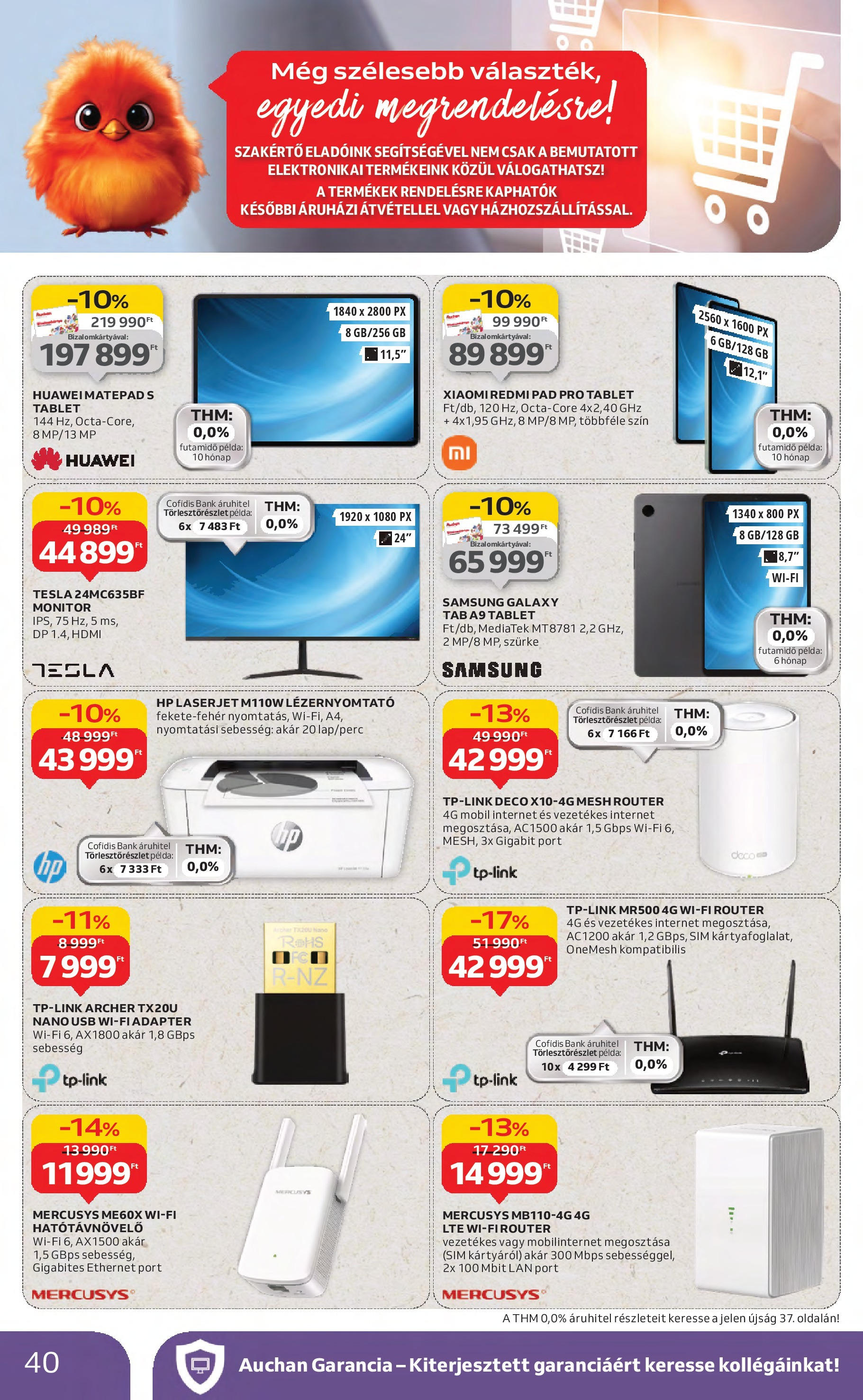 Akciós újság új Auchan - 2025.08.21. -tól/töl ⏳ | Oldal: 40 | Termékek: Tablet, Router, Adapter, Samsung Auchan Akciós újság - 2025.08.21. -tól/töl > akció, lapozható szórólap 🛍️ | Oldal: 40 | Termékek: Tablet, Router, Adapter, Samsung