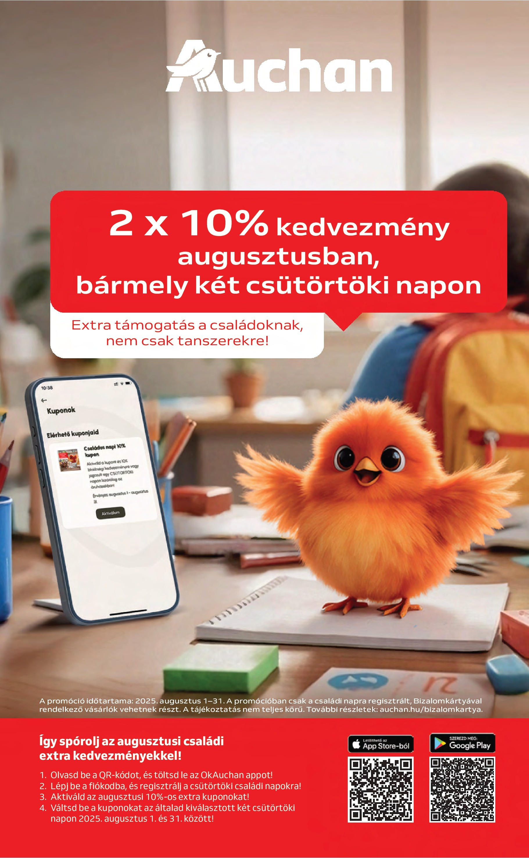 Akciós újság új Auchan - 2025.08.21. -tól/töl ⏳ | Oldal: 41 Auchan Akciós újság - 2025.08.21. -tól/töl > akció, lapozható szórólap 🛍️ | Oldal: 41