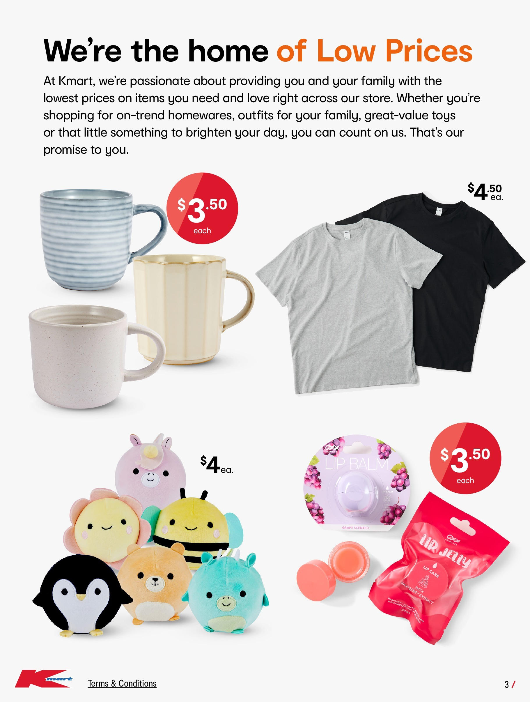 ﻿﻿Kmart catalogue valid from 20/08/2025 > Online Australia | Page: 3 | Products: Raspberry, Lip care