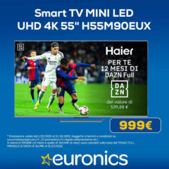Anteprima del volantino Euronics - Smart TV Mini LED valido a partire dal 20.08.2025