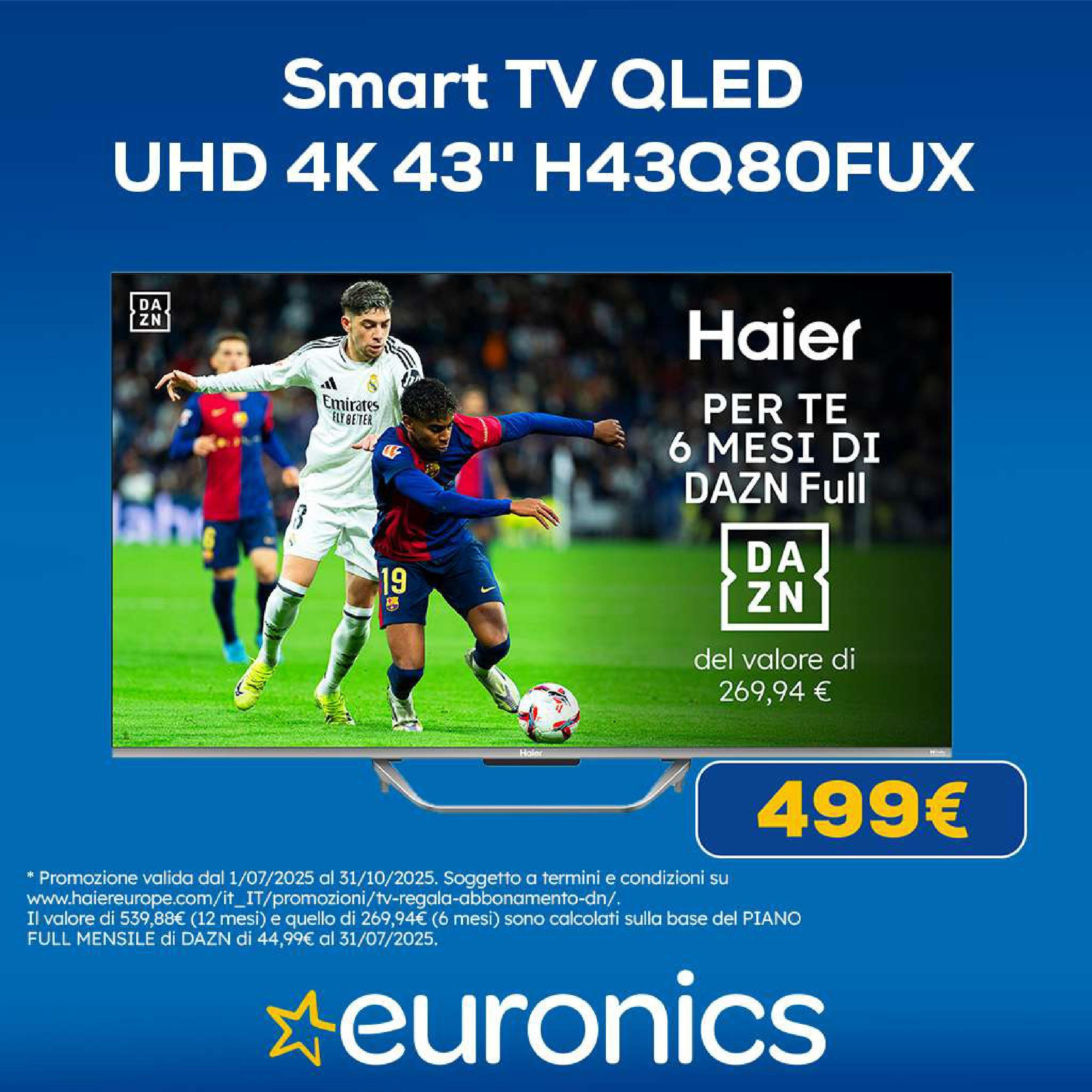 Nuovo Euronics Smart TV Mini LED catalogo dal 20/08/2025 > offerte anteprima 🛍️ | Pagina: 3 | Prodotti: Tè, smart TV, TV