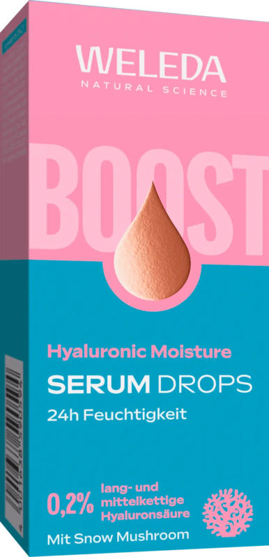 WELEDA Gesichtsserum Drops Hyaluron