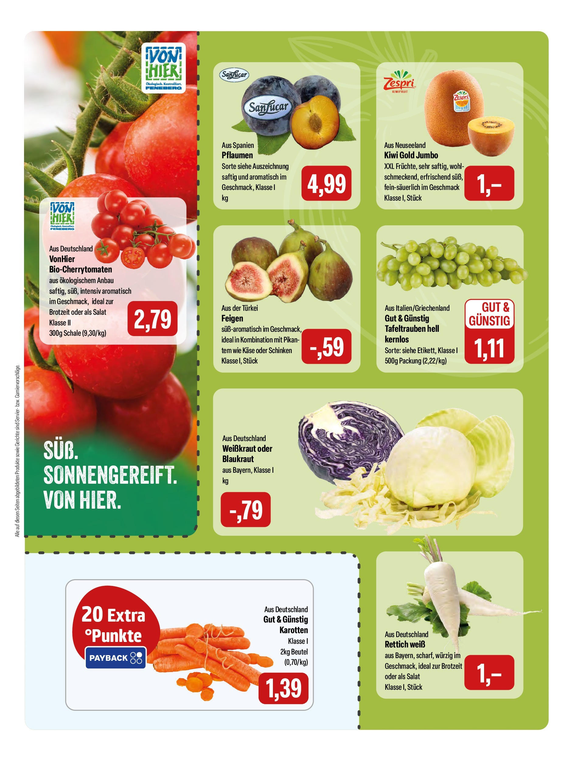 Feneberg - Feneberg: Aktuelle Angebote (ab 27.08.2025) zum Blättern | Seite: 5 | Produkte: Pflaumen, Käse, Schinken, Kiwi Feneberg - Feneberg: Aktuelle Angebote (ab 27.08.2025) zum Blättern | Seite: 5 | Produkte: Pflaumen, Käse, Schinken, Kiwi