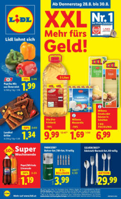 Vorschau von dem Prospekt - Lidl - Lidl: Flugblatt in deiner Nähe gültig ab 27.08.2025