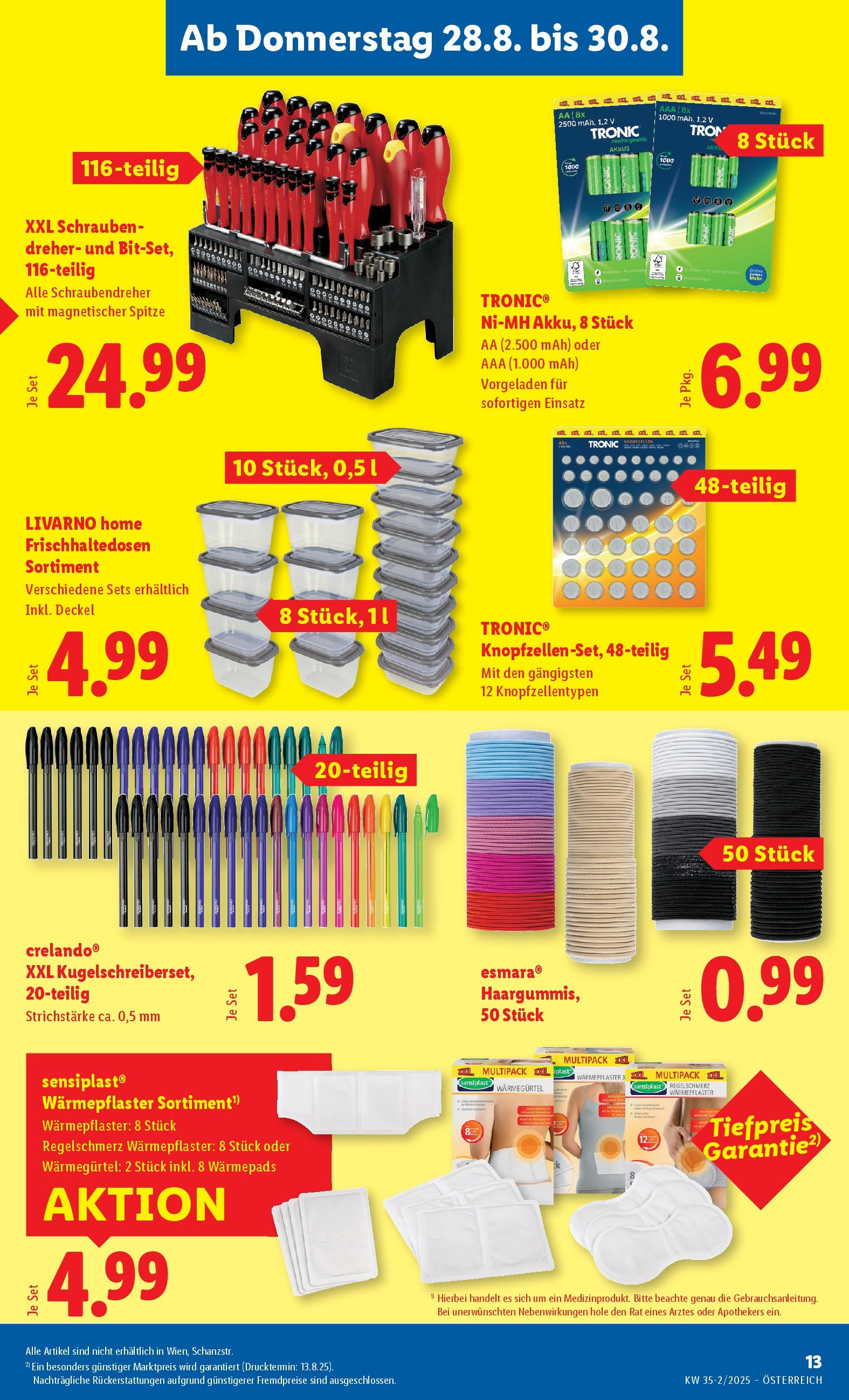 Lidl - Lidl: Flugblatt in deiner Nähe ab 27.08.2025 - Angebote ab donnerstag | Seite: 15