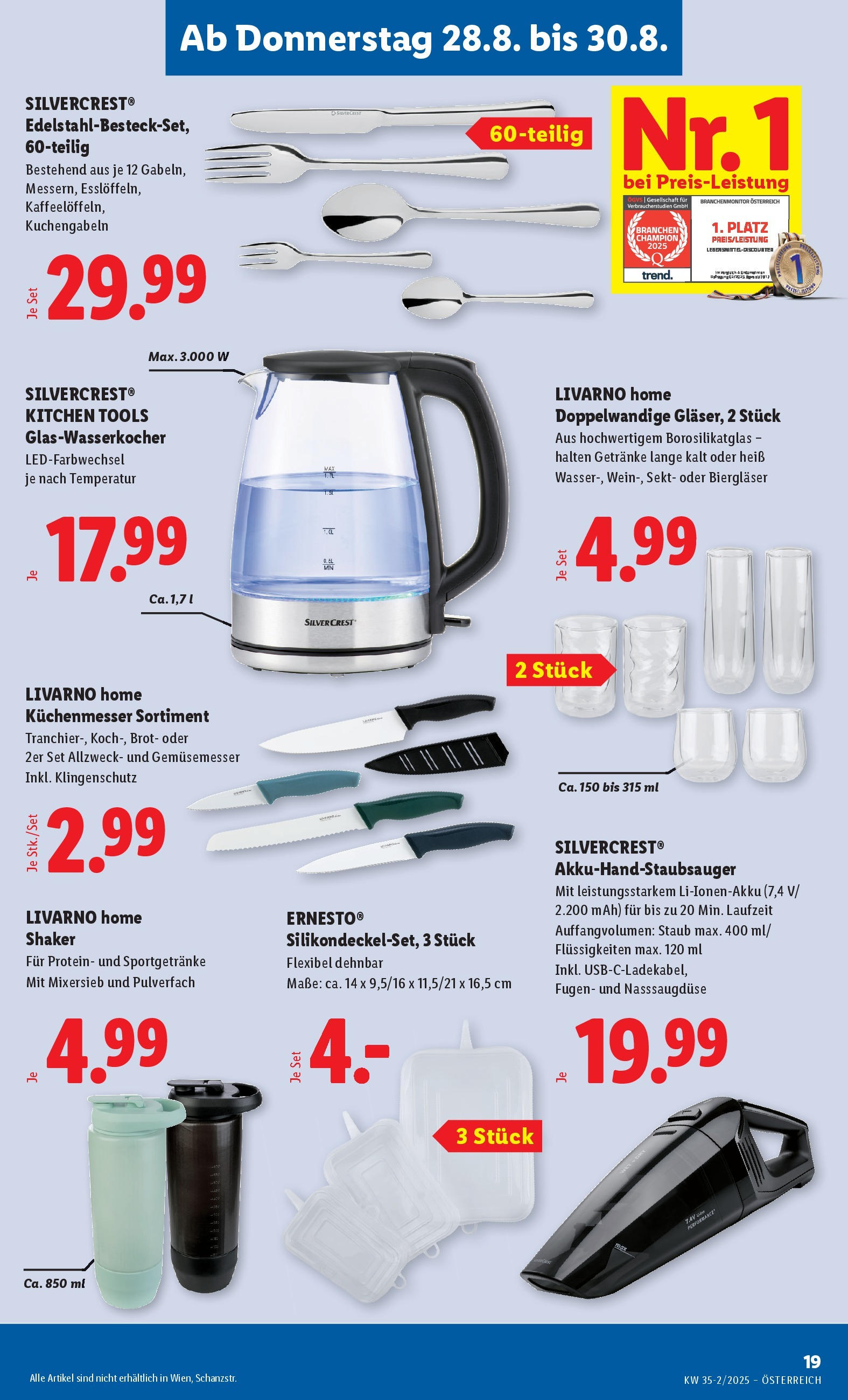 Lidl - Lidl: Flugblatt in deiner Nähe ab 27.08.2025 - Angebote ab donnerstag | Seite: 21 | Produkte: Brot