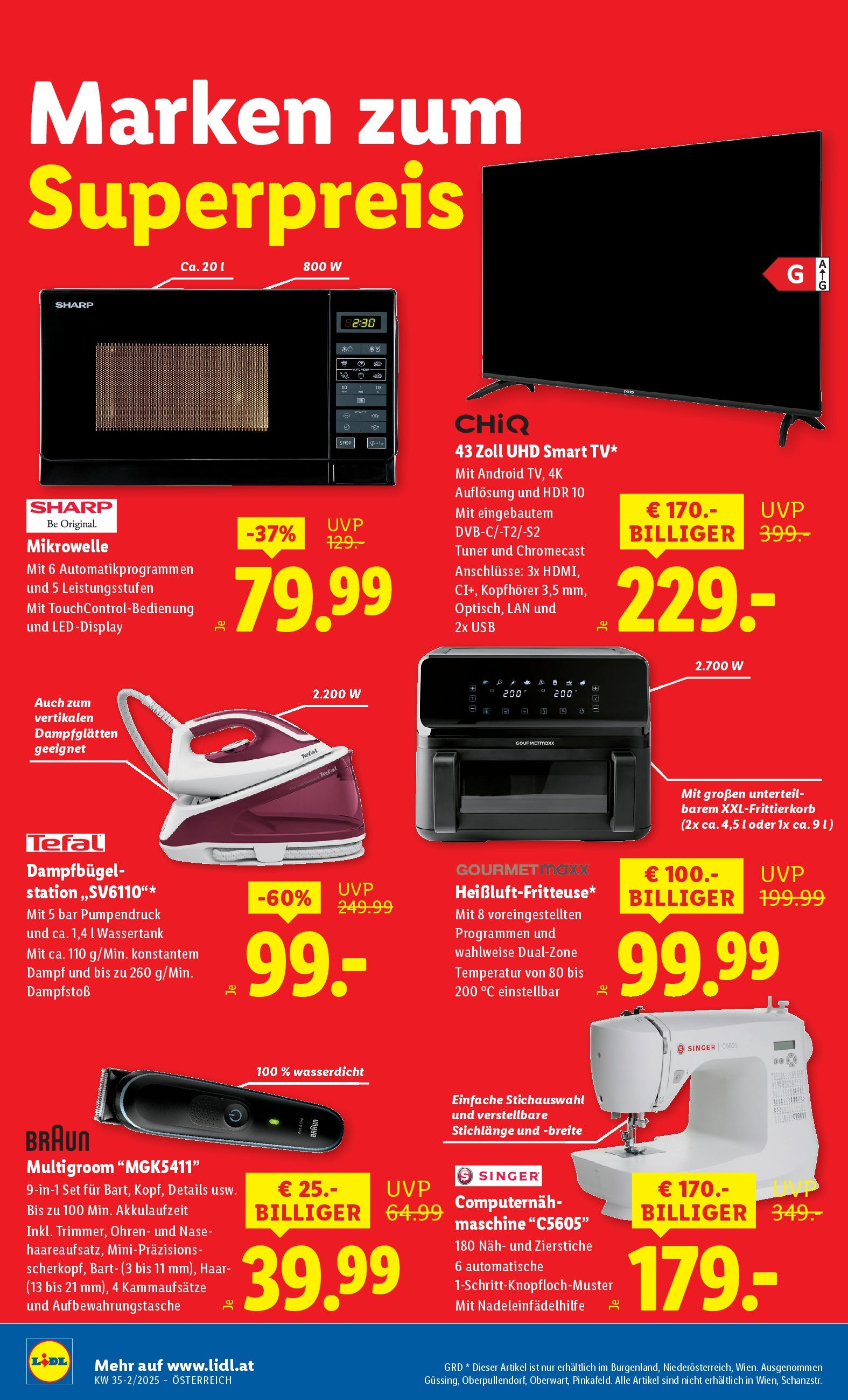 Lidl Flugblatt - Wien, Langenzersdorf, Zwettl ab 28.08.2025 - Angebote ab donnerstag | Seite: 22 | Produkte: Kopfhörer, USB, Mikrowelle