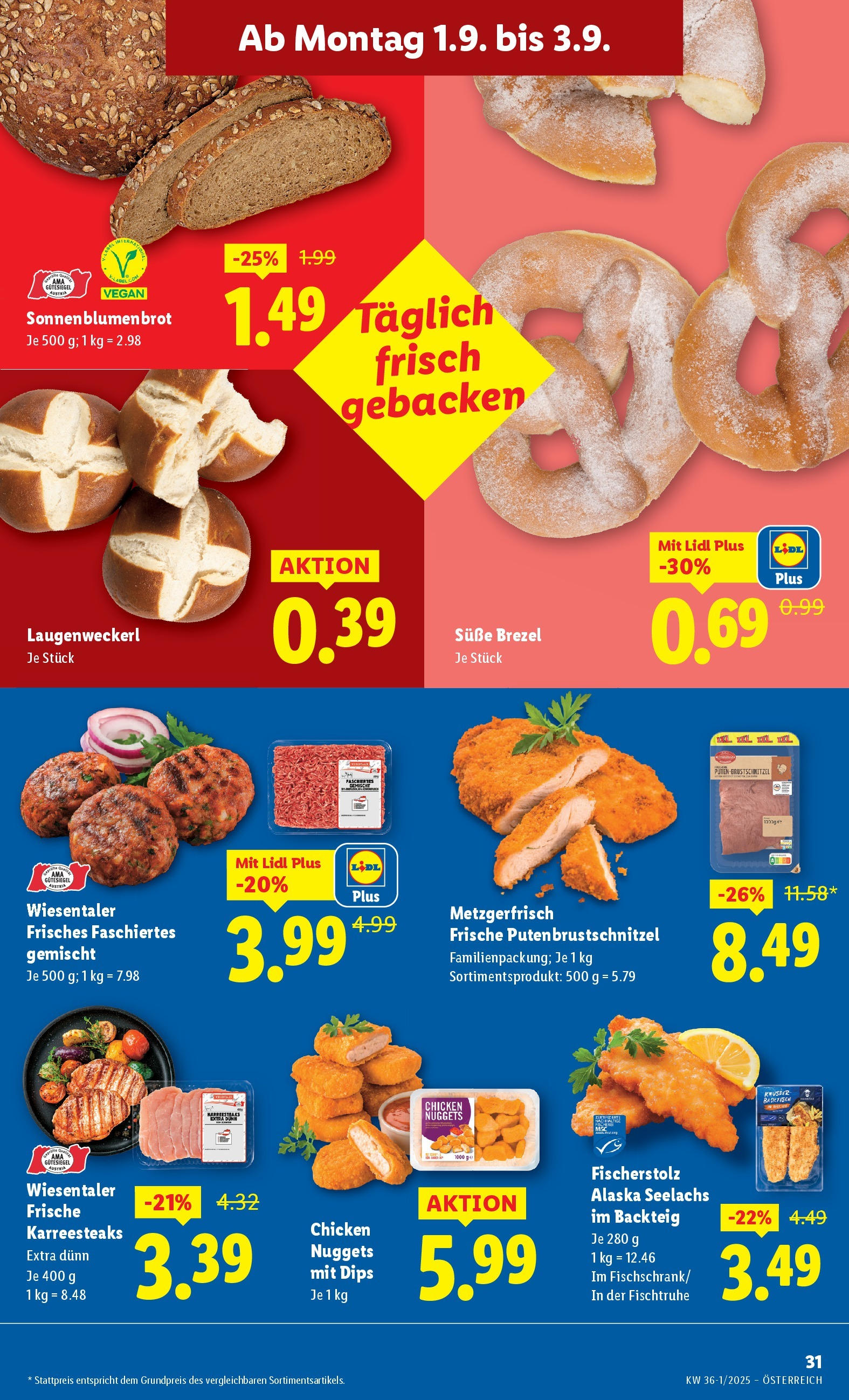 Lidl - Lidl: Flugblatt in deiner Nähe ab 27.08.2025 - Angebote ab donnerstag | Seite: 35