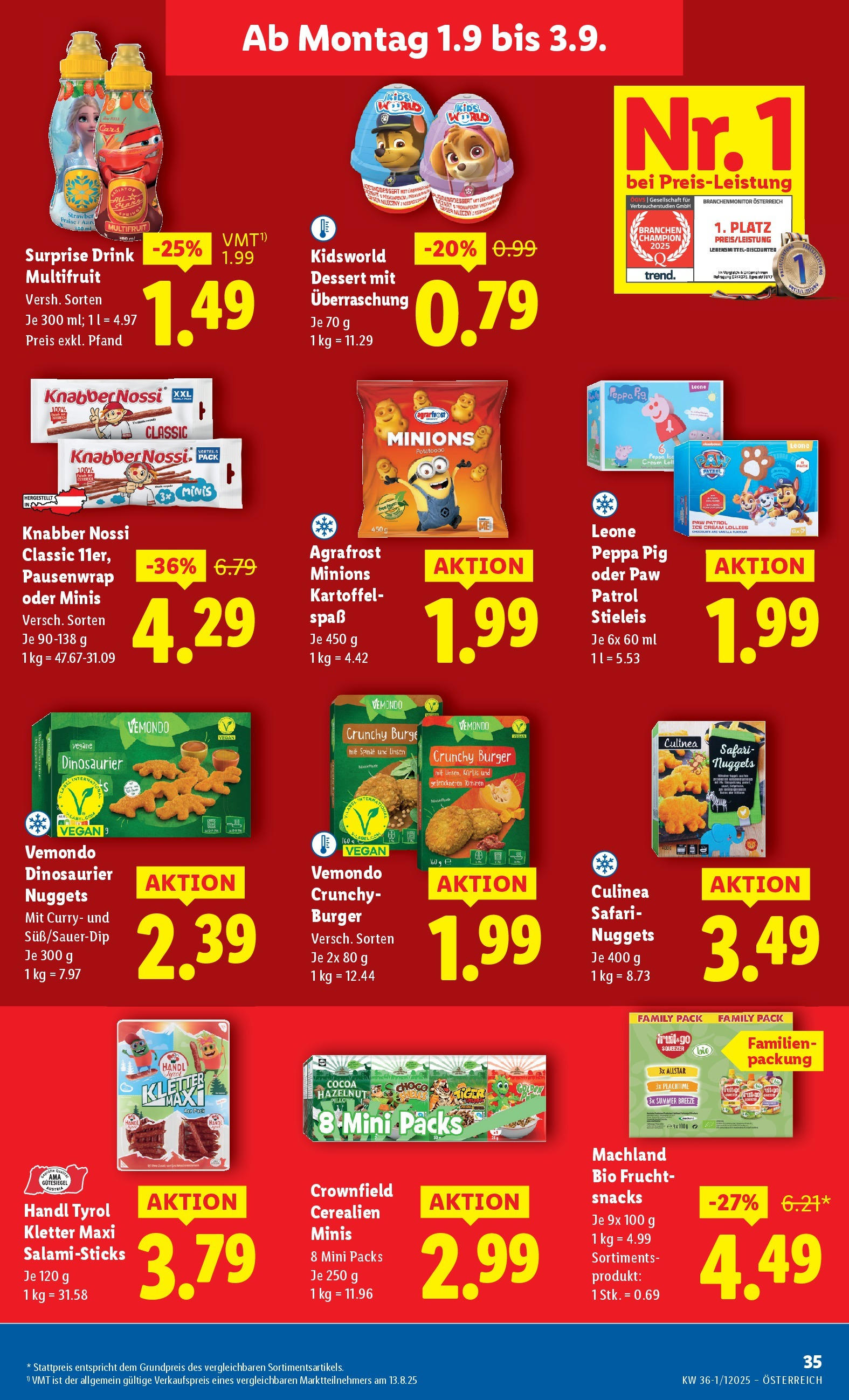 Lidl - Lidl: Flugblatt in deiner Nähe ab 27.08.2025 - Angebote ab donnerstag | Seite: 39 | Produkte: Kabel