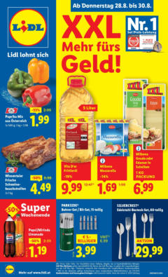 Vorschau der Angebote: Lidl Lidl: Flugblatt in deiner Nähe gültig ab 27.08.2025