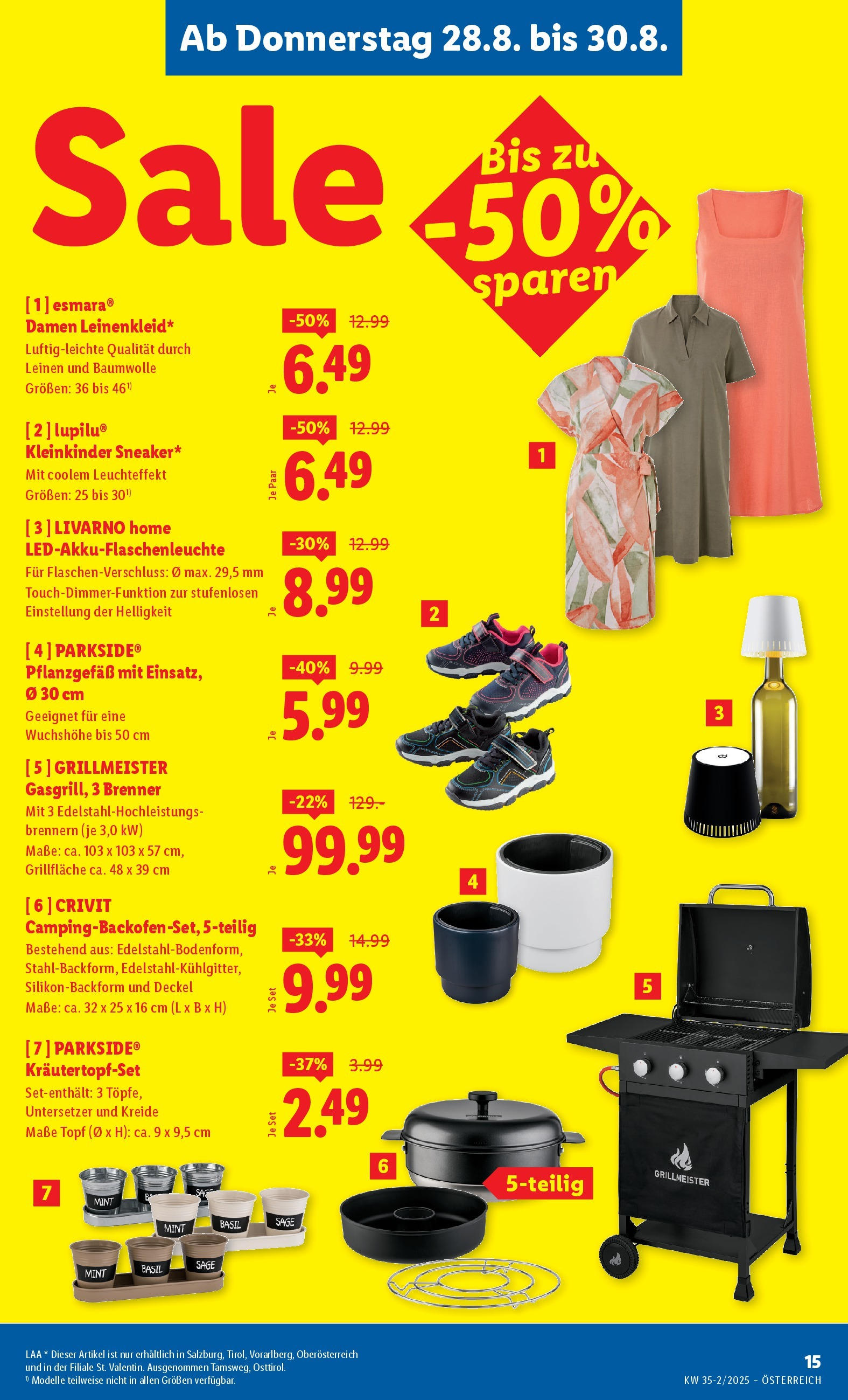 Lidl Flugblatt - Salzburg, Jenbach, Dornbirn ab 28.08.2025 - Angebote ab donnerstag | Seite: 17