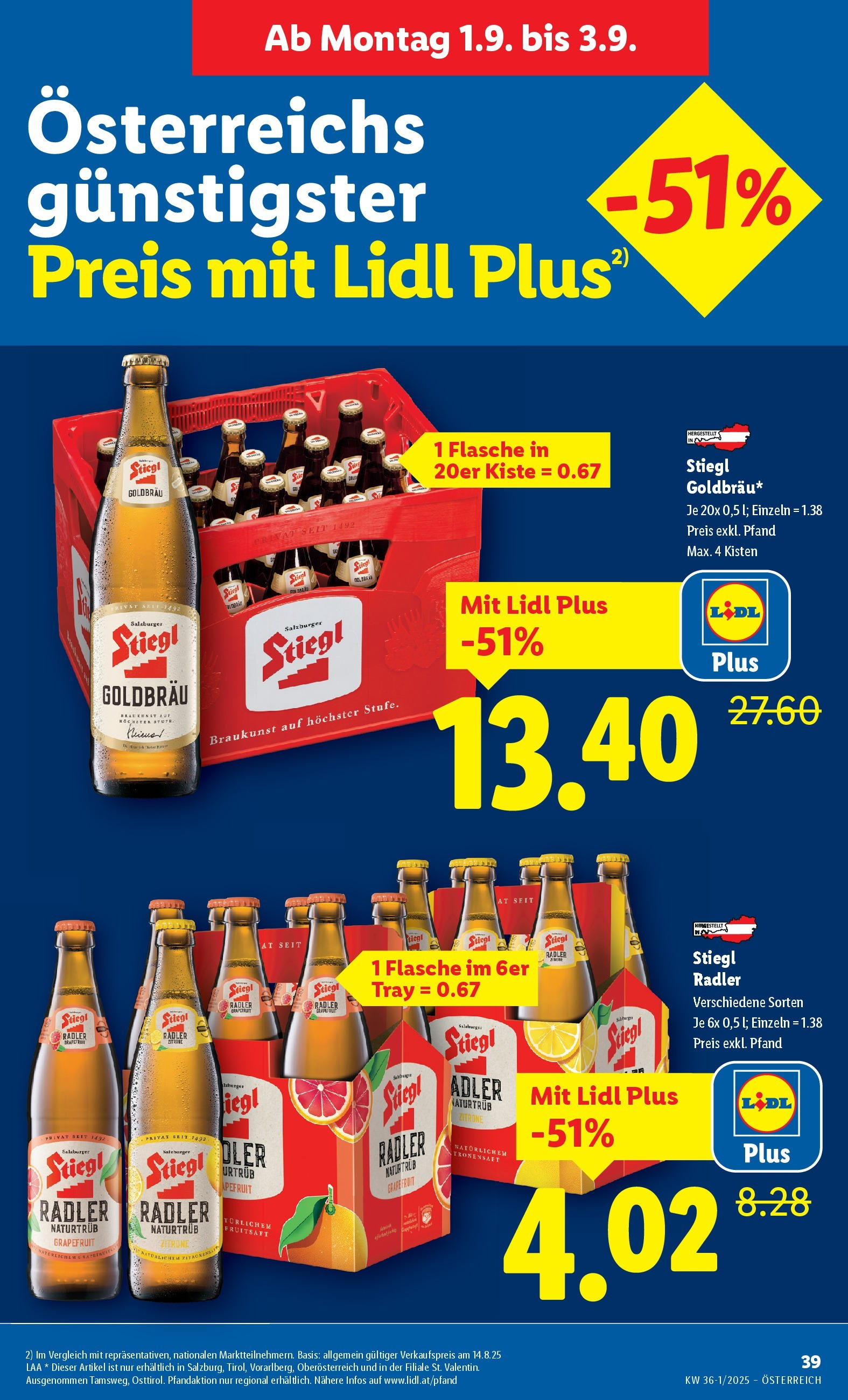 Lidl Flugblatt - Salzburg, Jenbach, Dornbirn ab 28.08.2025 - Angebote ab donnerstag | Seite: 43 | Produkte: Grapefruit, Zitrone