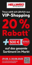 Hellweg: VIP Shopping 20%