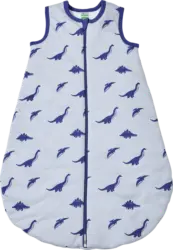ALANA Schlafsack 2 TOG mit Dino-Muster, blau, 80 cm