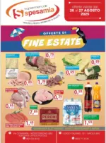 Supermercati Spesa Mia Offerte di fine estate - al 27.08.2025