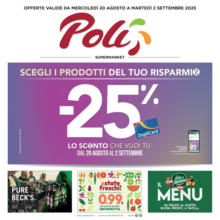 SCEGLI I PRODOTTI DEL TUO RISPARMIO -25%