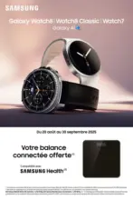 MDA Balance connectée offerte - au 30.09.2025