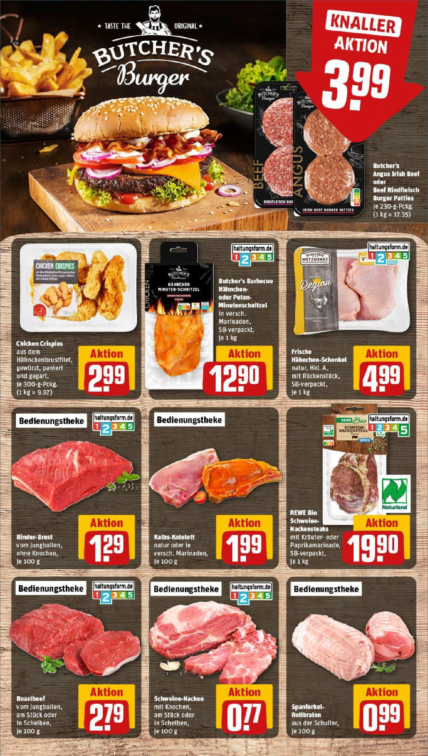 REWE Prospekt ab 24.08.2025 zum Blättern » Angebote | Seite: 8 | Produkte: Hahnchenschenkel, Schweinenacken, Roastbeef, Rindfleisch REWE Prospekt ab 24.08.2025 zum Blättern » Angebote | Seite: 8 | Produkte: Hahnchenschenkel, Schweinenacken, Roastbeef, Rindfleisch