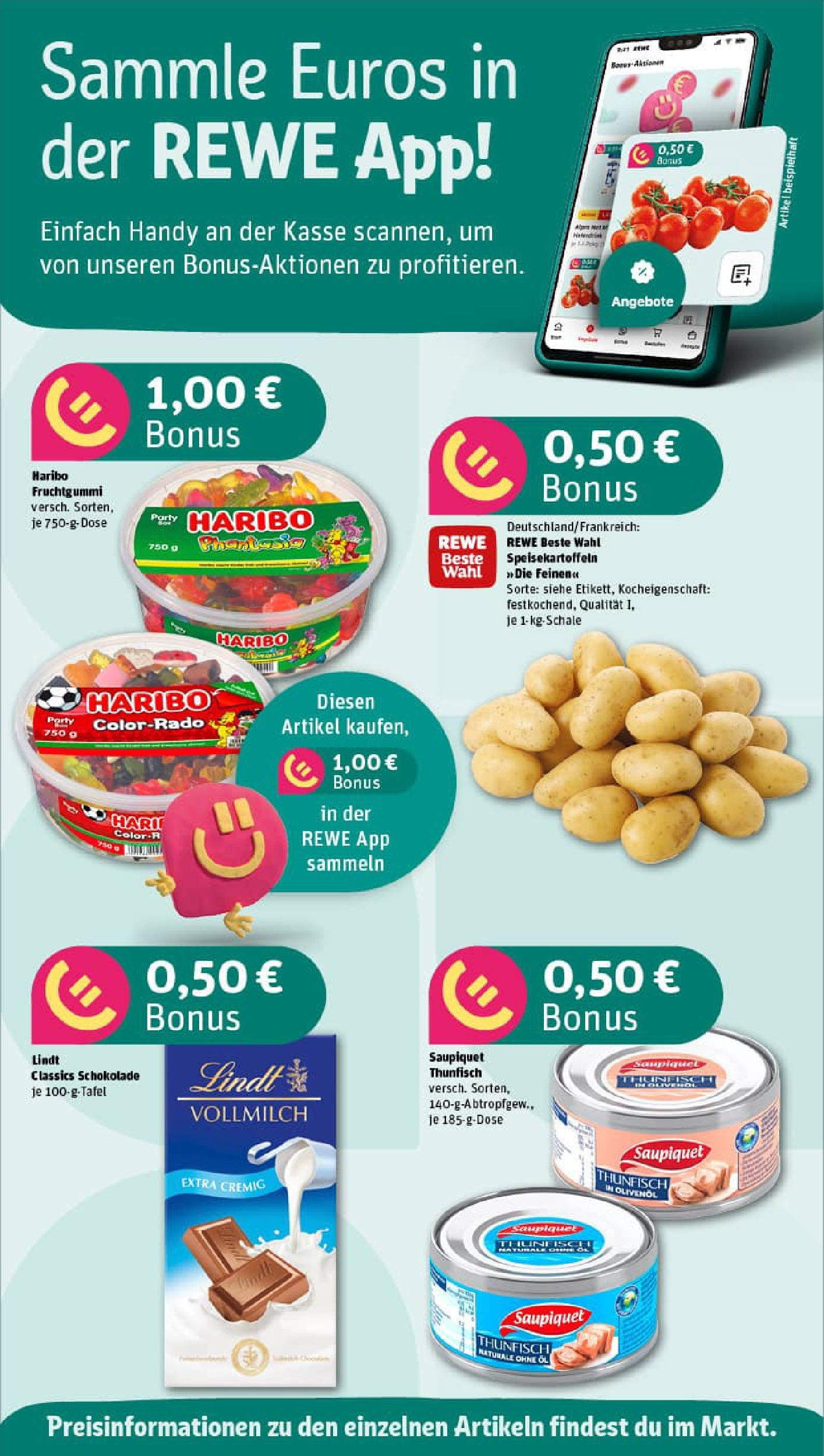 REWE Prospekt ab 24.08.2025 zum Blättern » Angebote | Seite: 2 | Produkte: Haribo, Öl, Thunfisch, Lindt REWE Prospekt ab 24.08.2025 zum Blättern » Angebote | Seite: 2 | Produkte: Haribo, Öl, Thunfisch, Lindt