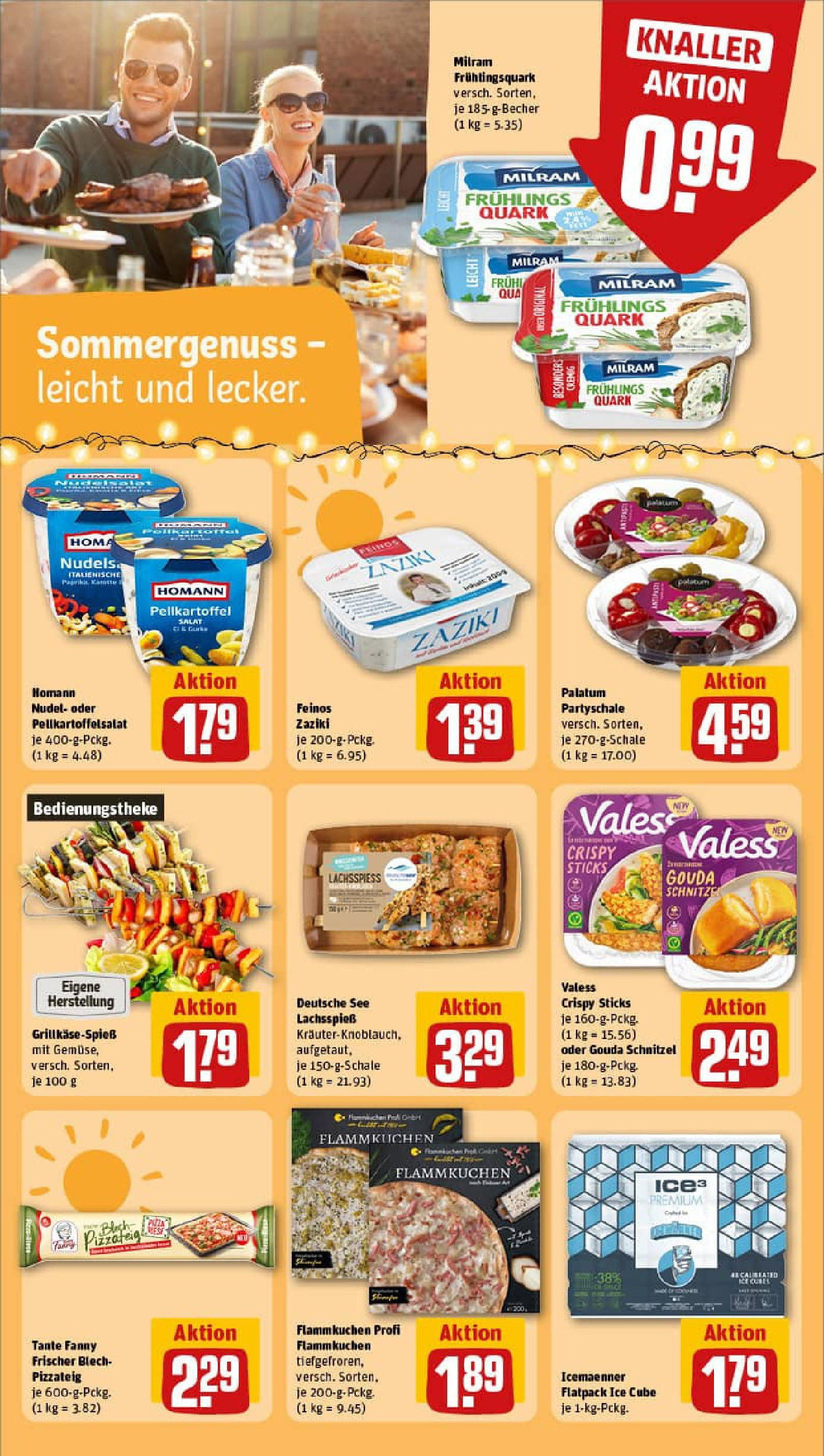 REWE Prospekt ab 24.08.2025 zum Blättern » Angebote | Seite: 18 | Produkte: Schnitzel, Milram, Pizza, Salat REWE Prospekt ab 24.08.2025 zum Blättern » Angebote | Seite: 18 | Produkte: Schnitzel, Milram, Pizza, Salat