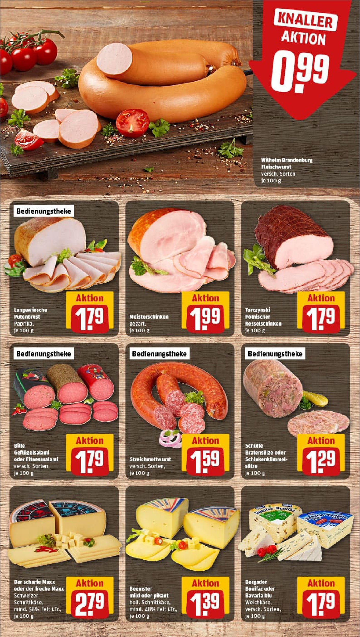 REWE Prospekt ab 24.08.2025 zum Blättern » Angebote | Seite: 9 | Produkte: Paprika, Salami
