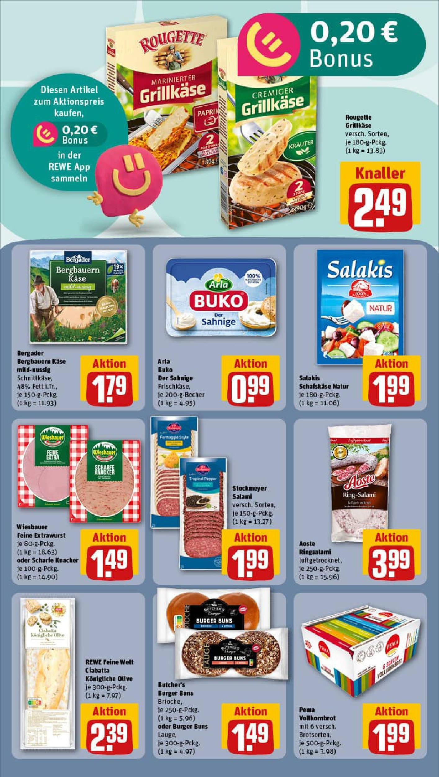 REWE Prospekt ab 24.08.2025 zum Blättern » Angebote | Seite: 14 | Produkte: Feta, Käse, Paprika, Salakis REWE Prospekt ab 24.08.2025 zum Blättern » Angebote | Seite: 14 | Produkte: Feta, Käse, Paprika, Salakis