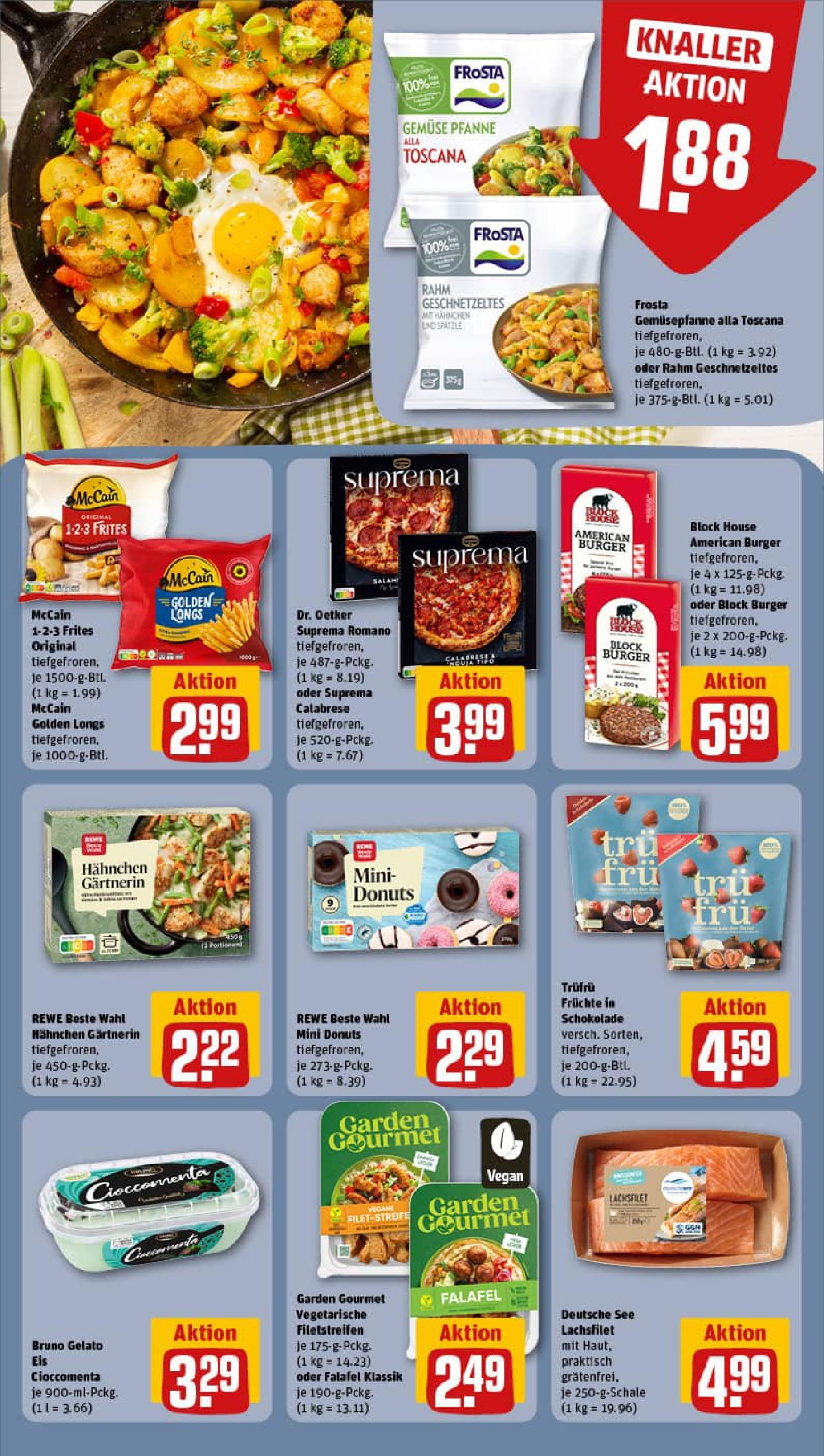 REWE Prospekt ab 24.08.2025 zum Blättern » Angebote | Seite: 16 | Produkte: Schokolade, Burger, Frosta, Gemüse REWE Prospekt ab 24.08.2025 zum Blättern » Angebote | Seite: 16 | Produkte: Schokolade, Burger, Frosta, Gemüse