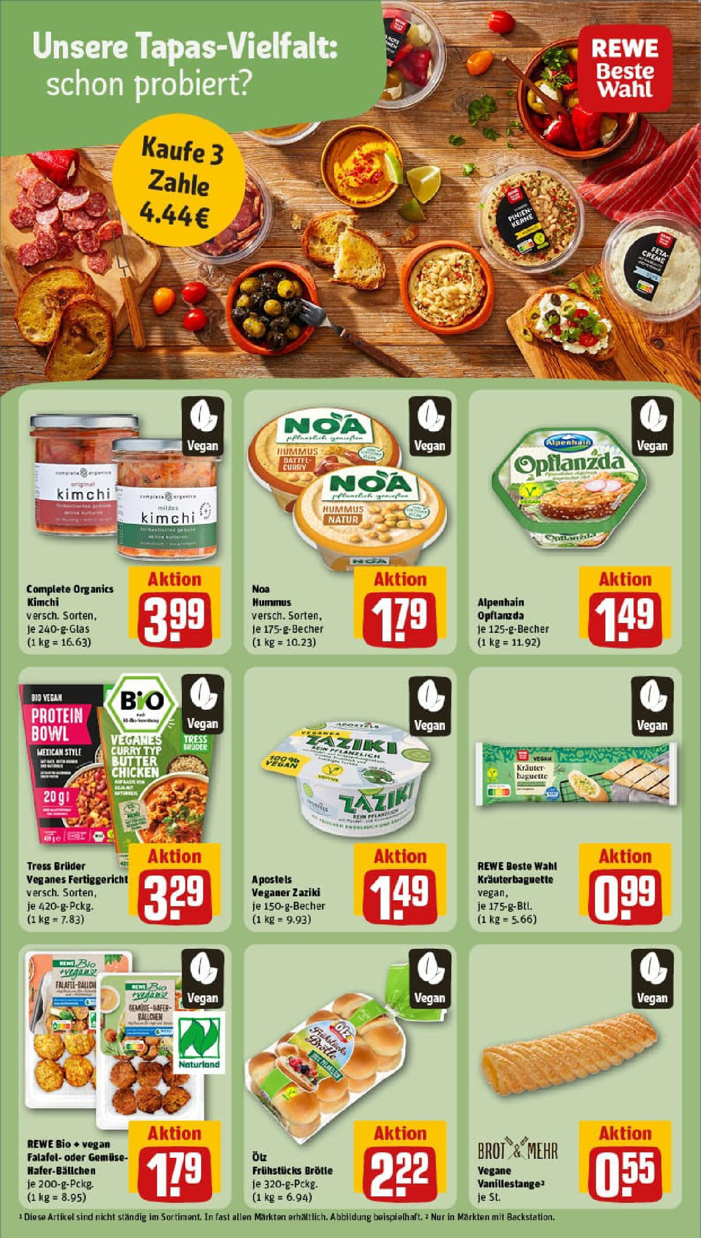 REWE Prospekt ab 25.08.2025 zum Blättern » Angebote | Seite: 16 | Produkte: Feta, Baguette, Creme, Brot REWE Prospekt ab 25.08.2025 zum Blättern » Angebote | Seite: 16 | Produkte: Feta, Baguette, Creme, Brot