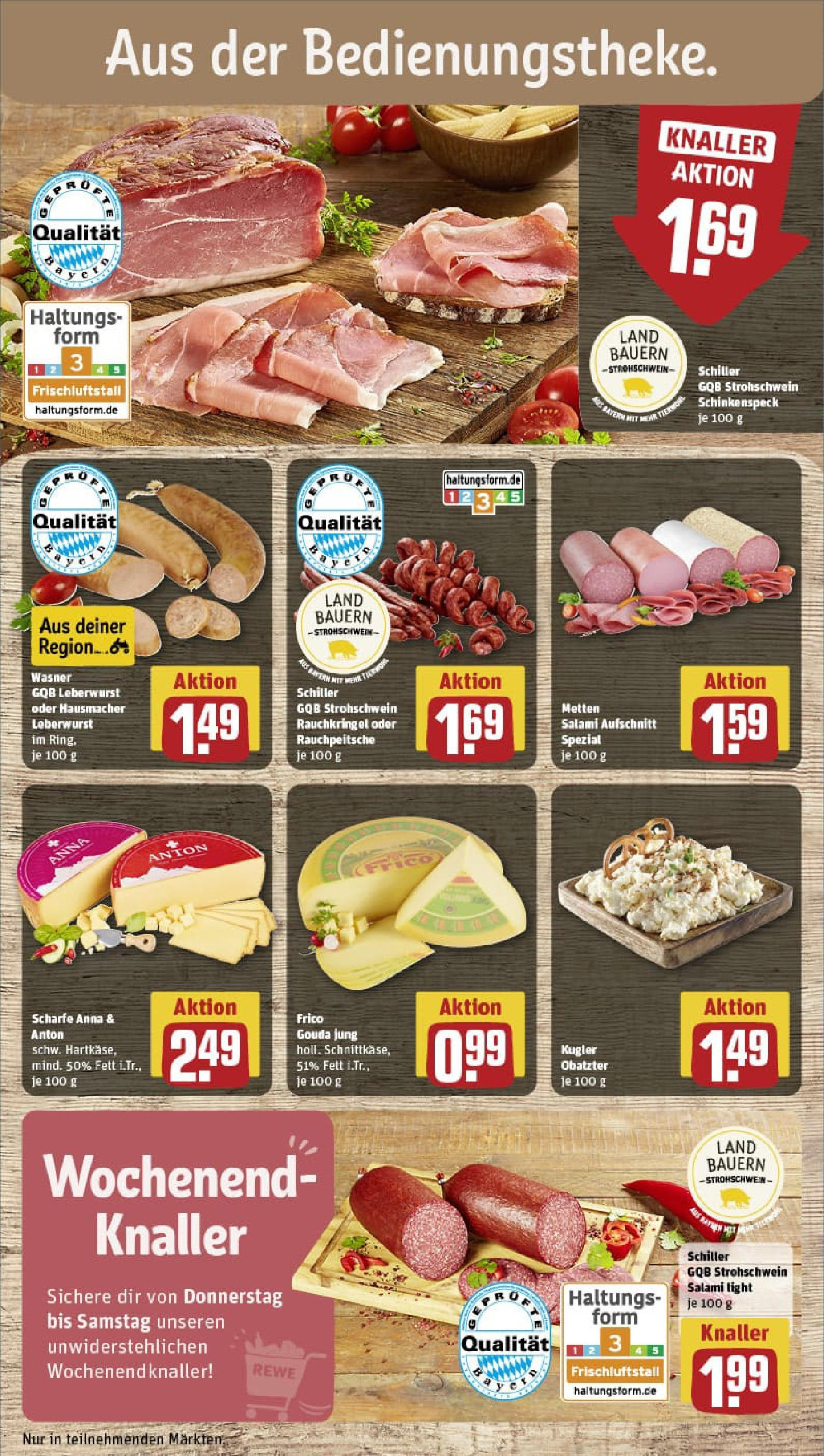 REWE Prospekt ab 24.08.2025 zum Blättern » Angebote | Seite: 11 | Produkte: Gouda, Salami REWE Prospekt ab 24.08.2025 zum Blättern » Angebote | Seite: 11 | Produkte: Gouda, Salami