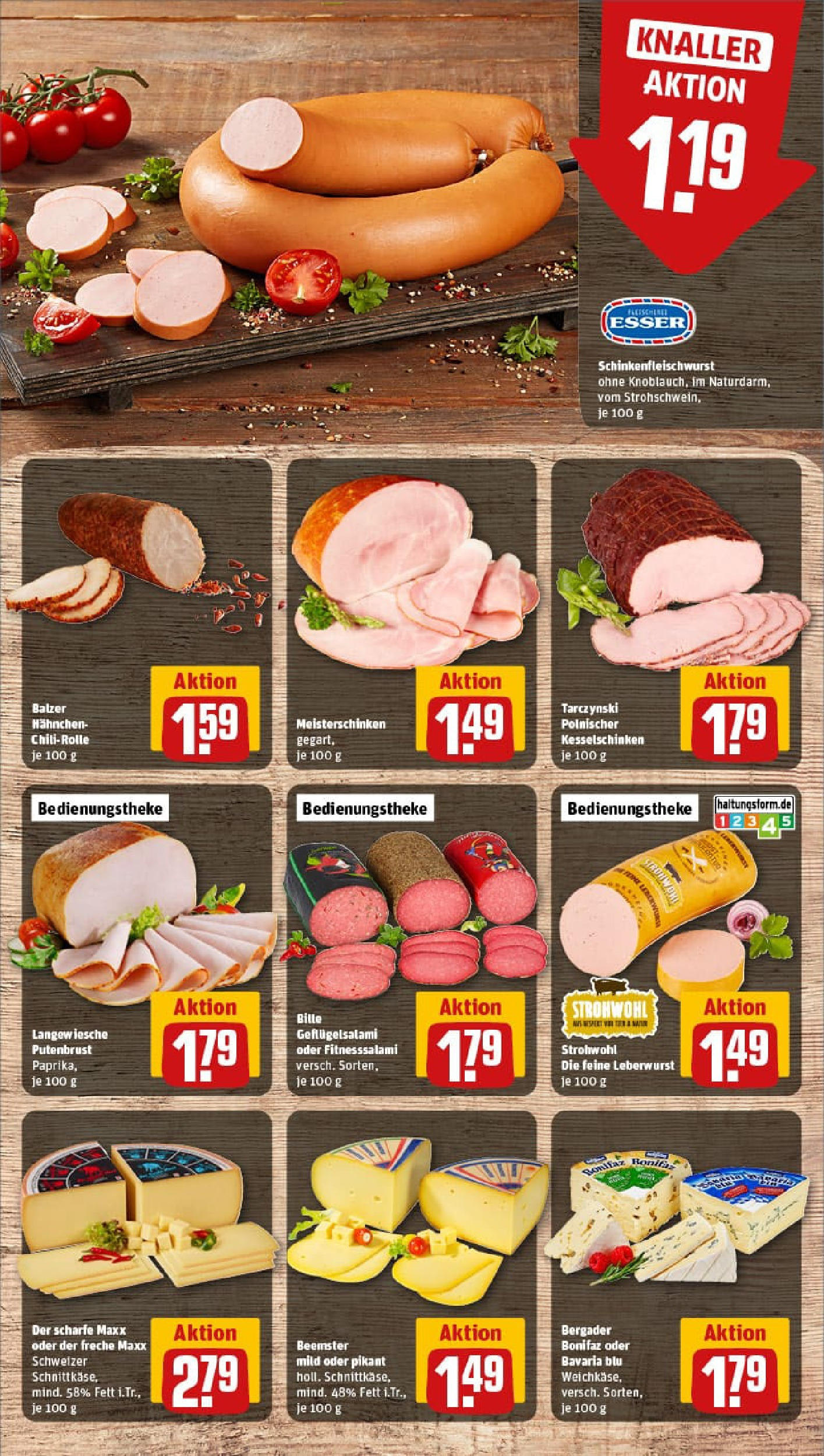 REWE Prospekt ab 24.08.2025 zum Blättern » Angebote | Seite: 11 | Produkte: Hahnchen, Paprika, Salami REWE Prospekt ab 24.08.2025 zum Blättern » Angebote | Seite: 11 | Produkte: Hahnchen, Paprika, Salami