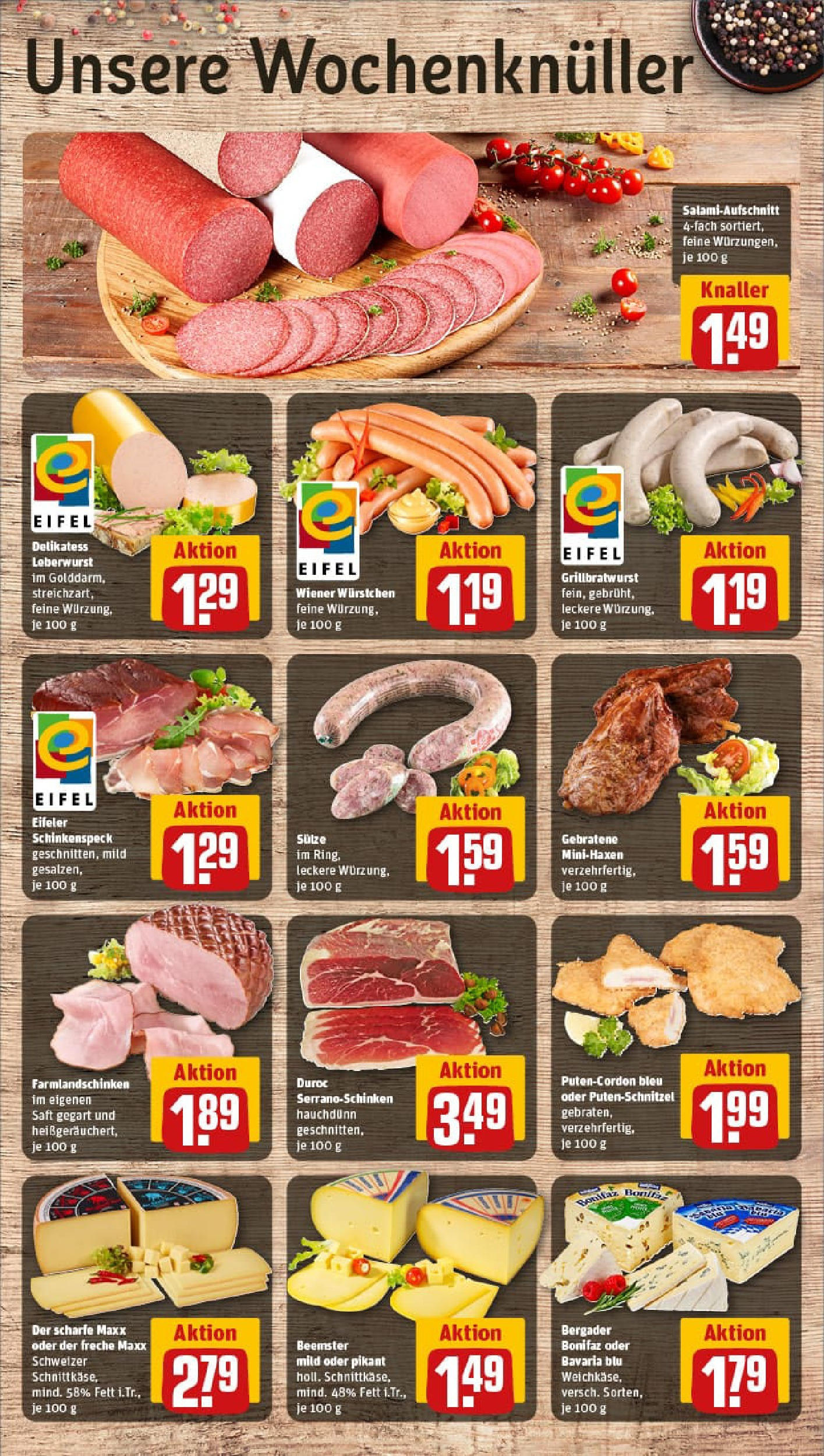 REWE Prospekt ab 24.08.2025 zum Blättern » Angebote | Seite: 11 | Produkte: Wiener wurstchen, Putenschnitzel, Salami, Saft REWE Prospekt ab 24.08.2025 zum Blättern » Angebote | Seite: 11 | Produkte: Wiener wurstchen, Putenschnitzel, Salami, Saft