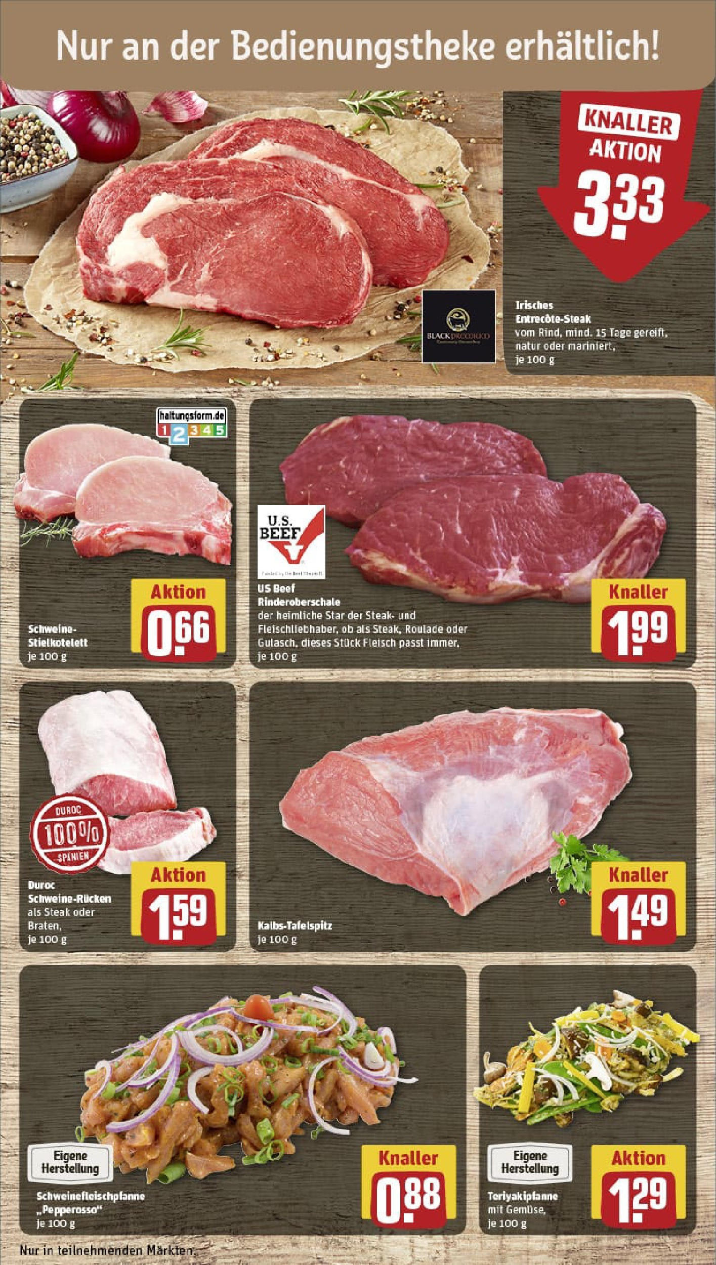 REWE Prospekt ab 24.08.2025 zum Blättern » Angebote | Seite: 10 | Produkte: Gemüse, Schweinerucken, Steak, Fleisch REWE Prospekt ab 24.08.2025 zum Blättern » Angebote | Seite: 10 | Produkte: Gemüse, Schweinerucken, Steak, Fleisch