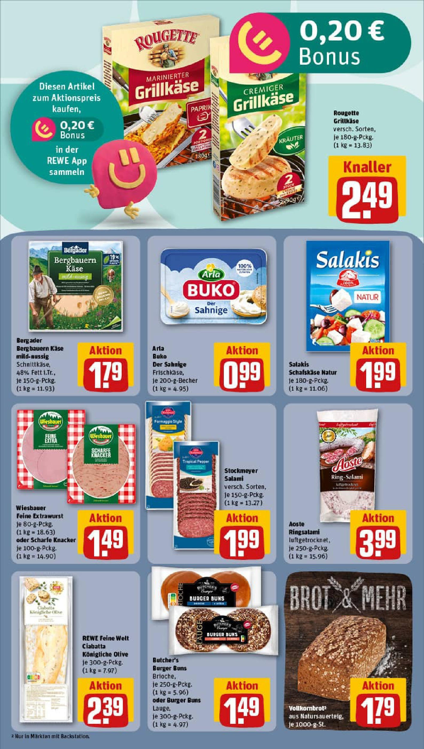 REWE Prospekt ab 24.08.2025 zum Blättern » Angebote | Seite: 10 | Produkte: Feta, Käse, Salami, Schafskase REWE Prospekt ab 24.08.2025 zum Blättern » Angebote | Seite: 10 | Produkte: Feta, Käse, Salami, Schafskase