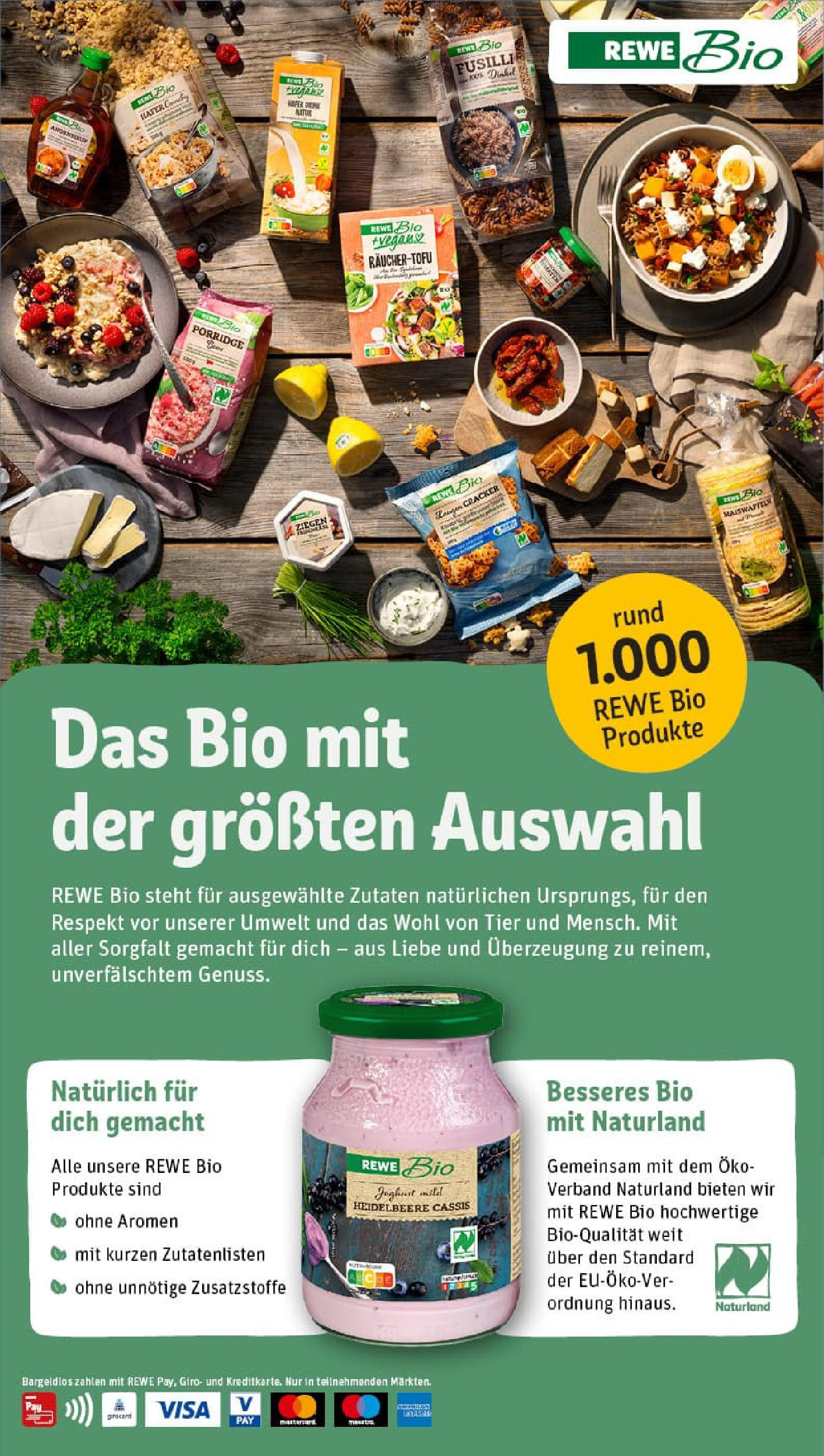 REWE Prospekt ab 24.08.2025 zum Blättern » Angebote | Seite: 30 | Produkte: Joghurt, Pasta REWE Prospekt ab 24.08.2025 zum Blättern » Angebote | Seite: 30 | Produkte: Joghurt, Pasta