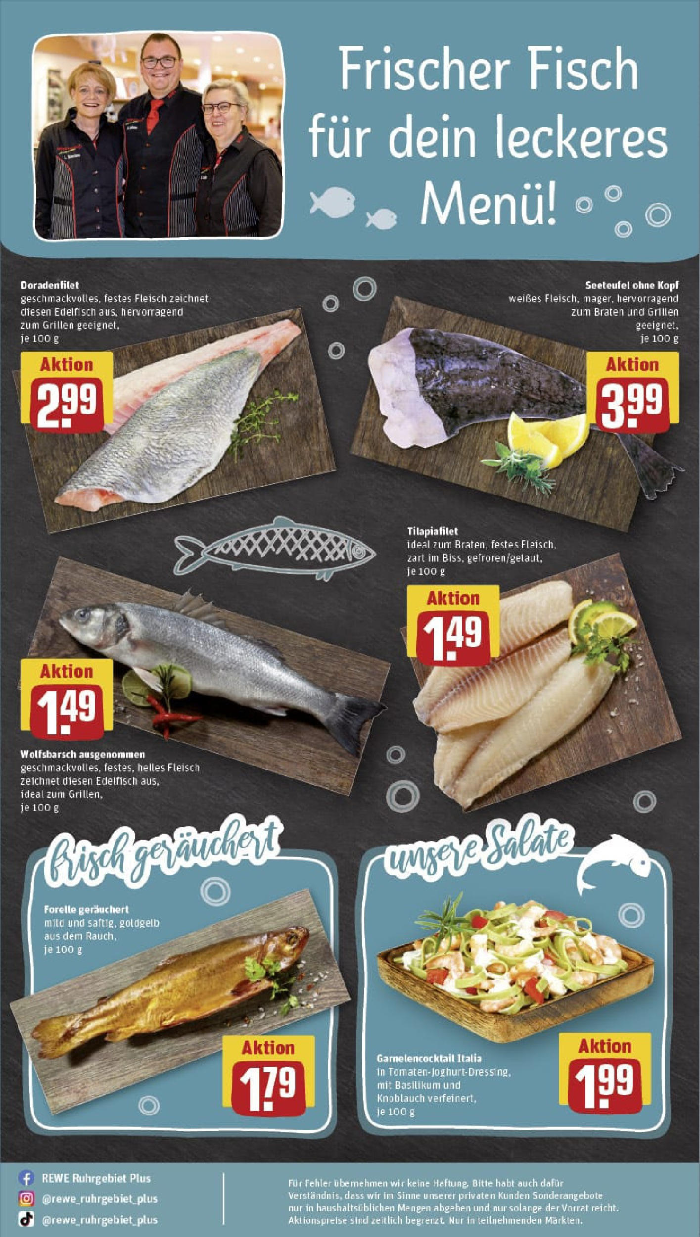 REWE Prospekt ab 24.08.2025 zum Blättern » Angebote | Seite: 32 | Produkte: Fisch, Knoblauch, Fleisch REWE Prospekt ab 24.08.2025 zum Blättern » Angebote | Seite: 32 | Produkte: Fisch, Knoblauch, Fleisch
