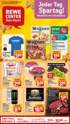 Rewe prospekt Hagen	 gültig ab dem 24.08.2025