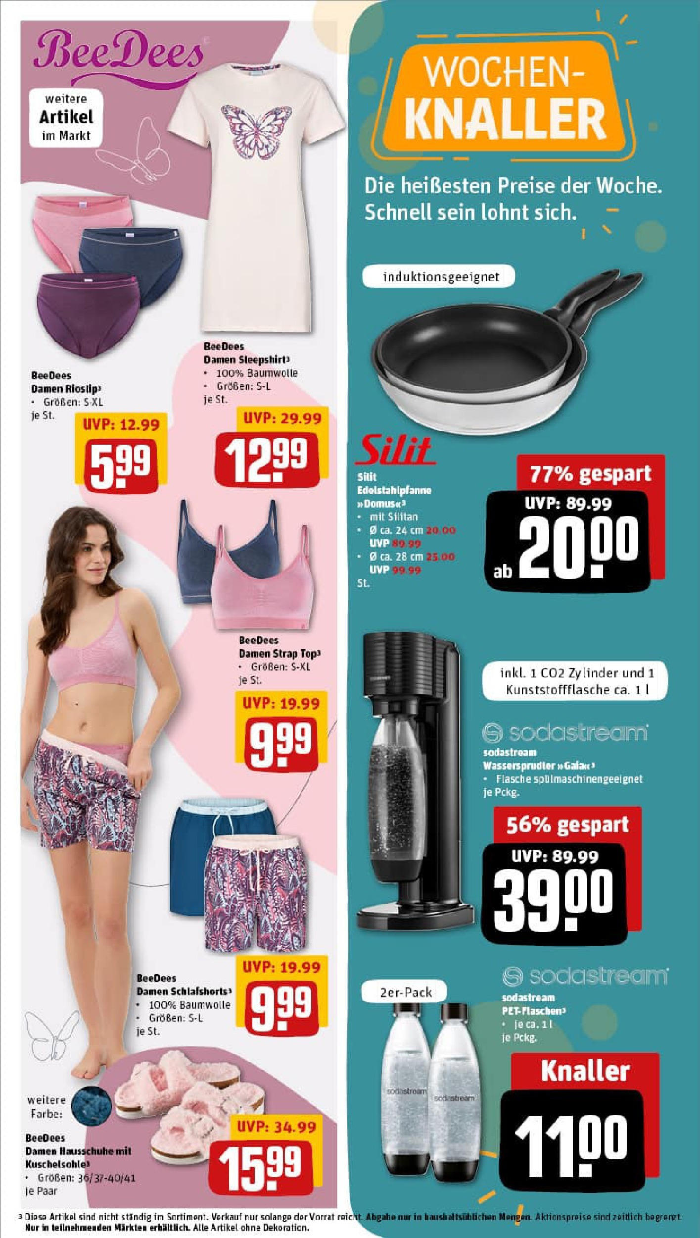 REWE Prospekt ab 24.08.2025 zum Blättern » Angebote | Seite: 34 | Produkte: Top, Hausschuhe, Sodastream REWE Prospekt ab 24.08.2025 zum Blättern » Angebote | Seite: 34 | Produkte: Top, Hausschuhe, Sodastream