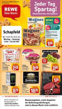Rewe prospekt Rees	 gültig ab dem 24.08.2025