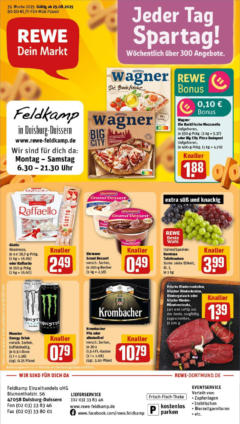 Rewe prospekt Duisburg / Duissern	 gültig ab dem 24.08.2025