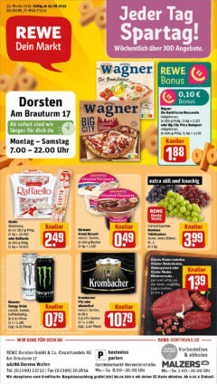 Rewe prospekt Dorsten	 gültig ab dem 24.08.2025