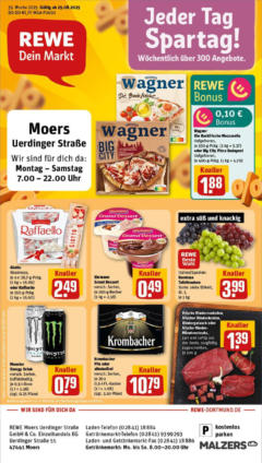 Rewe prospekt Moers	 gültig ab dem 24.08.2025