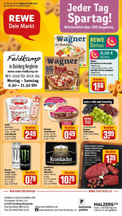 Rewe prospekt Duisburg / Bergheim	 gültig ab dem 24.08.2025