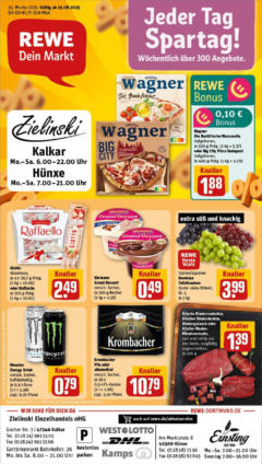 Rewe prospekt Kalkar	 gültig ab dem 24.08.2025