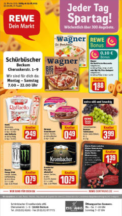Rewe prospekt Beckum	 gültig ab dem 24.08.2025