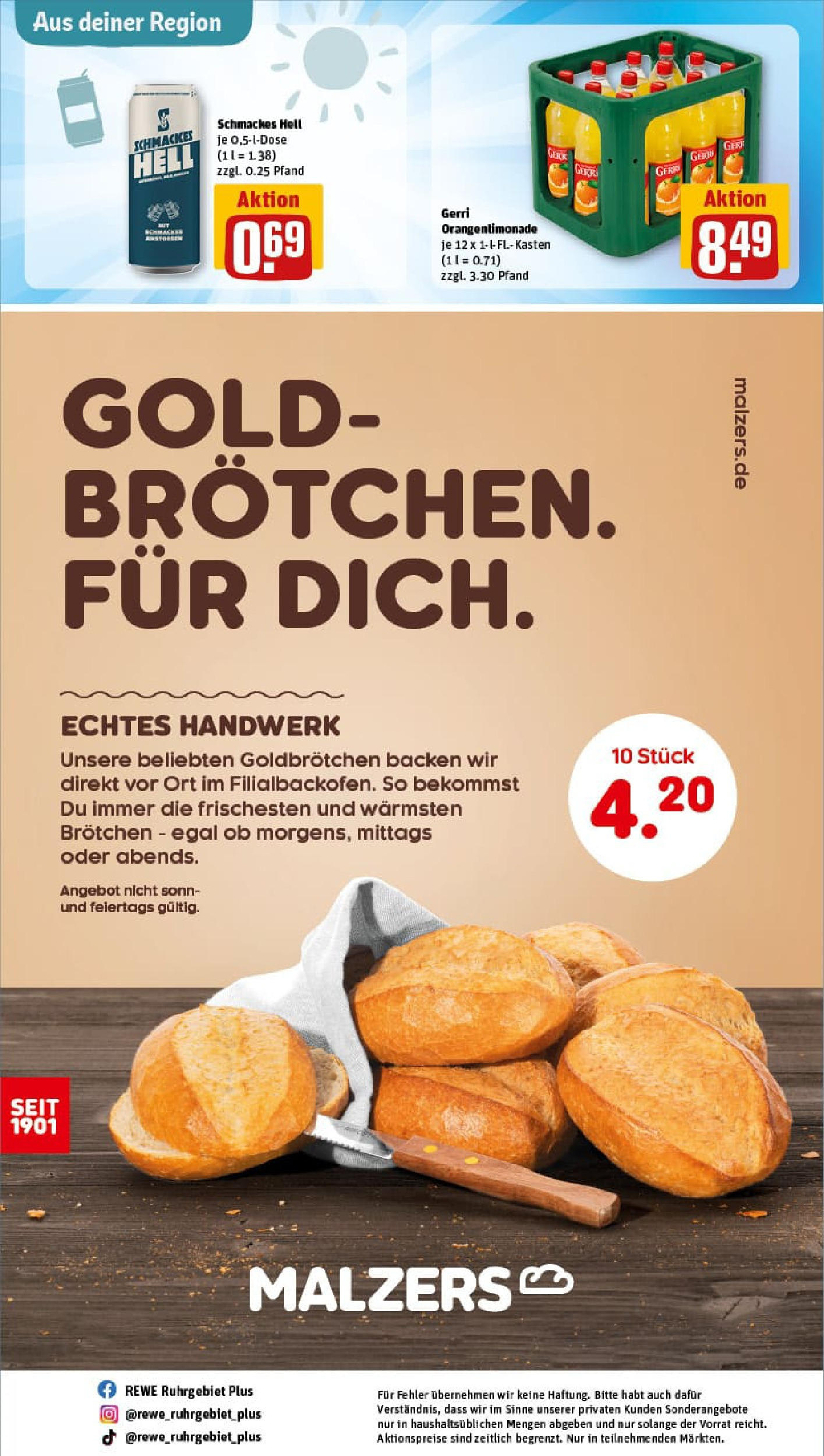 REWE Prospekt ab 24.08.2025 zum Blättern » Angebote | Seite: 32 REWE Prospekt ab 24.08.2025 zum Blättern » Angebote | Seite: 32